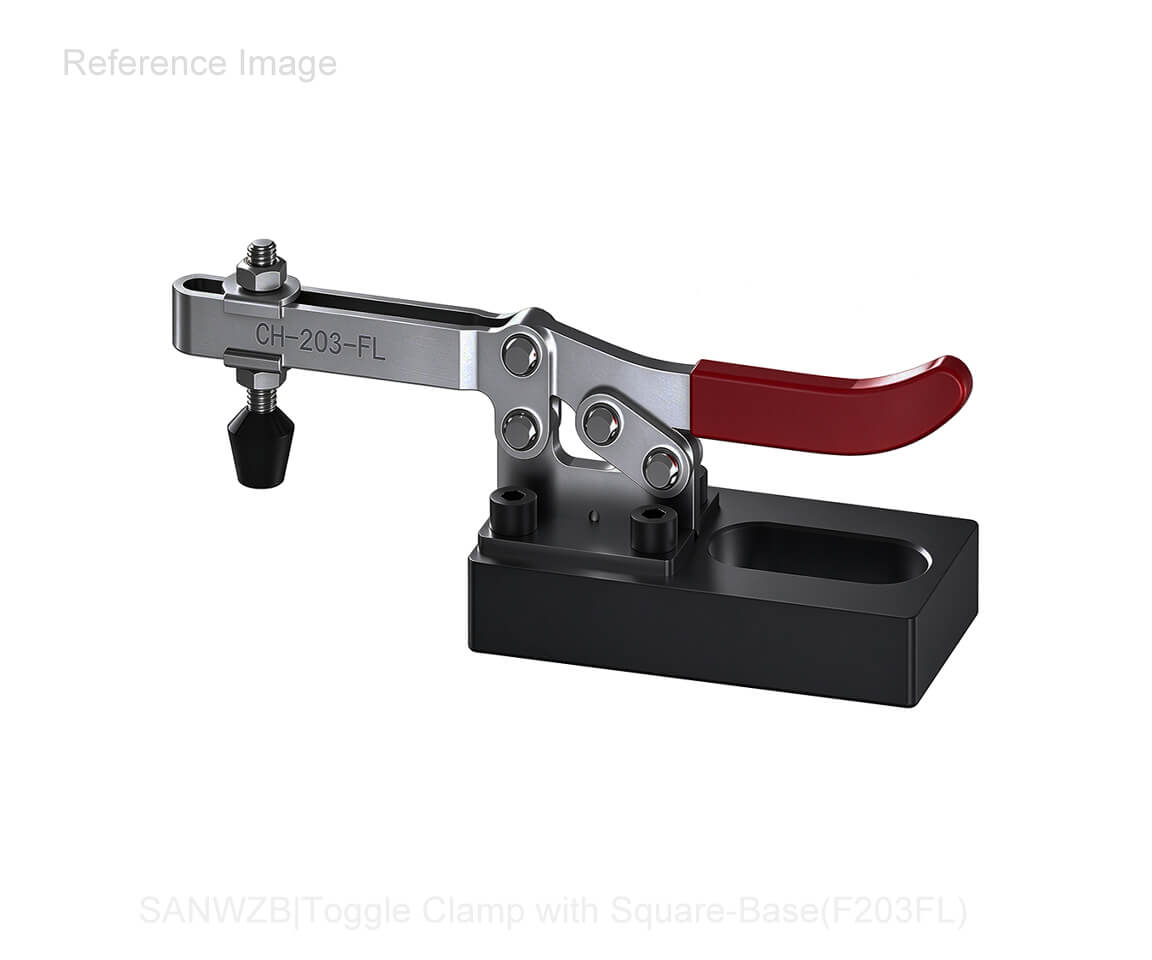 Toggle Clamp With Square-Base F203FL Ref.6