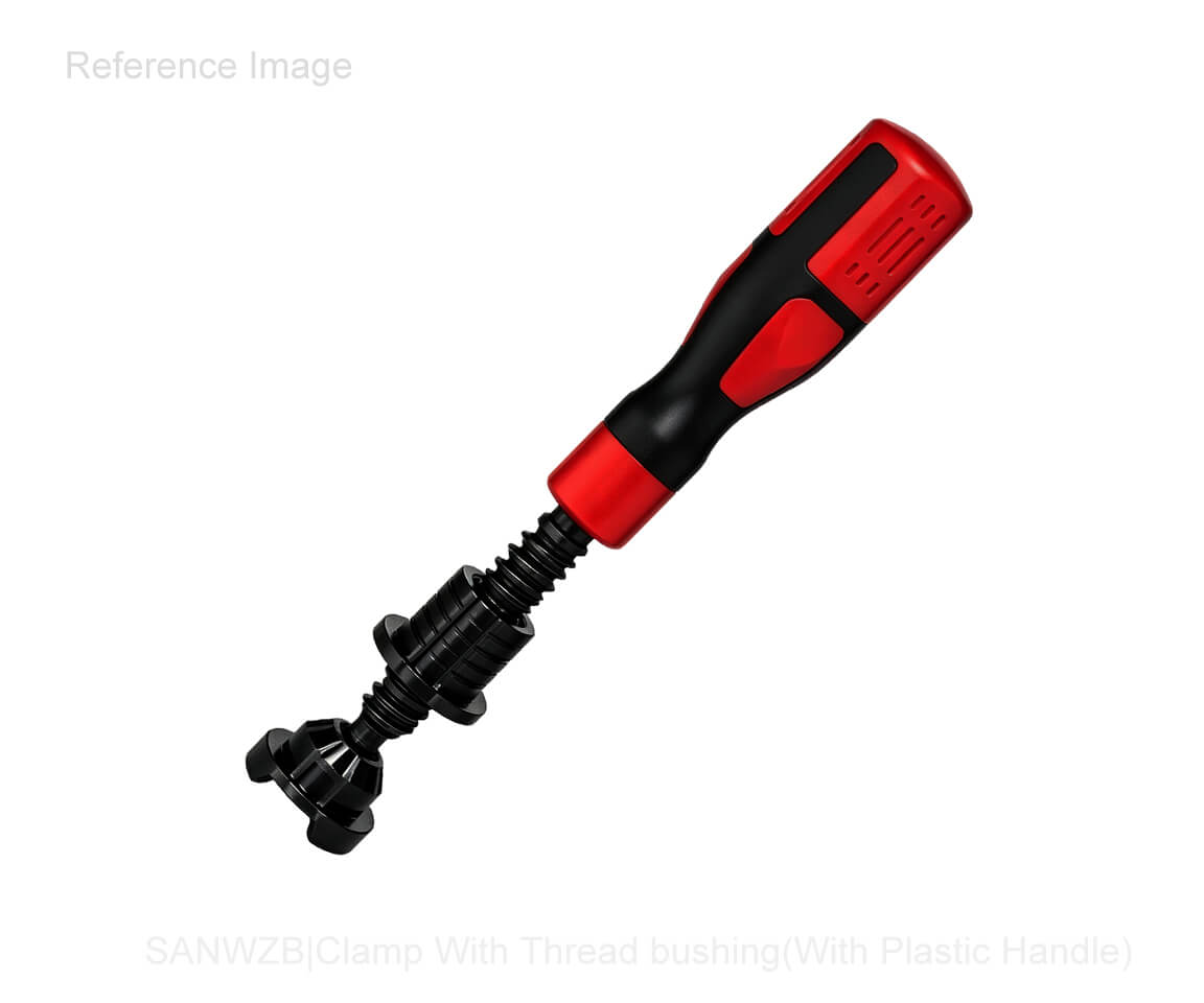 Clamp With Thread Bushing (With Plastic Handle)