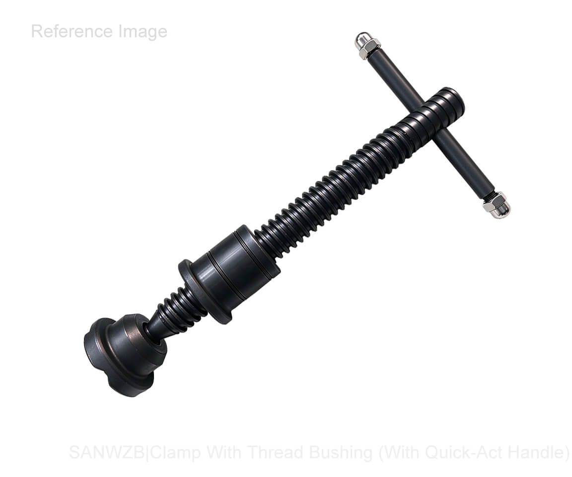 Clamp With Thread Bushing With Quick-Act Handle Ref.3