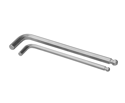 Ball end hex wrench