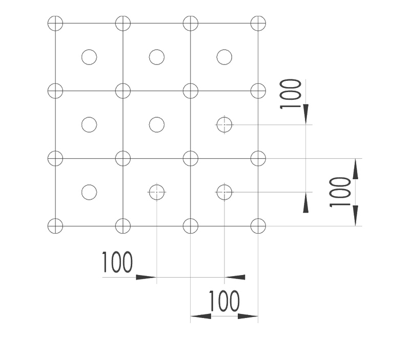 D22-3D Octagonal Table（X）