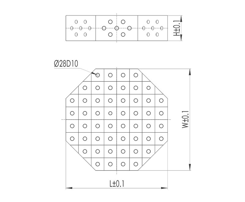 D28-3D Octagonal Table (B)