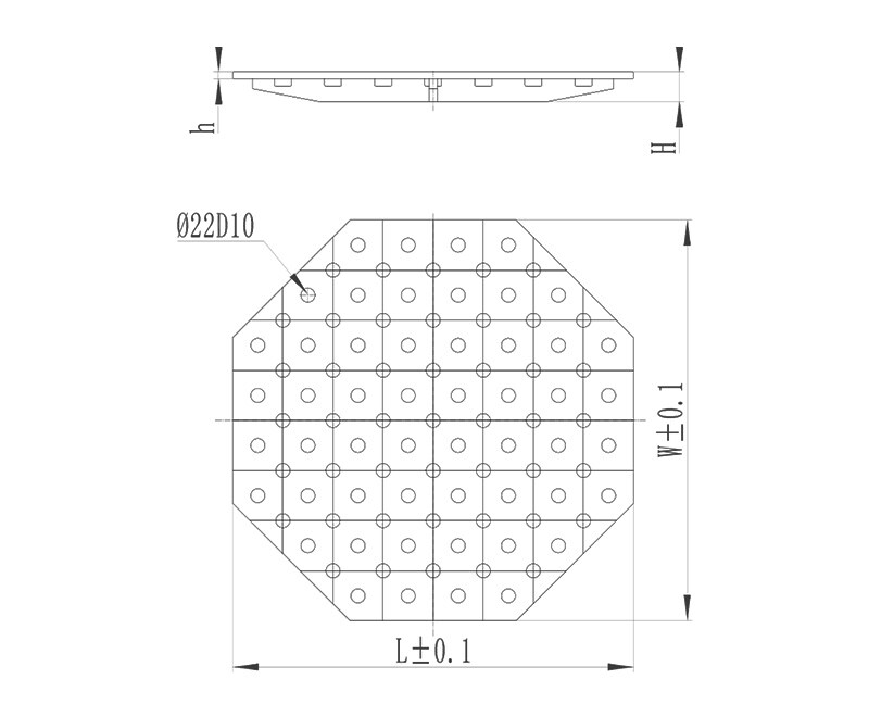 D22-2D Octagonal Table（X）